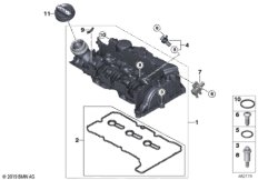 Крышка головки блока цилиндров