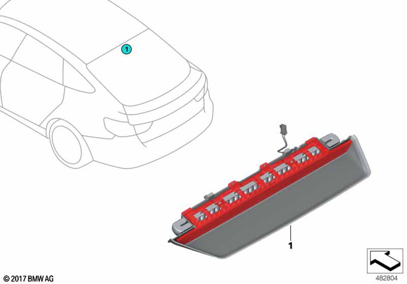 Третий фонарь стоп-сигнала