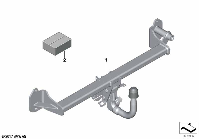 К-т дооснащения съемным ТСУ