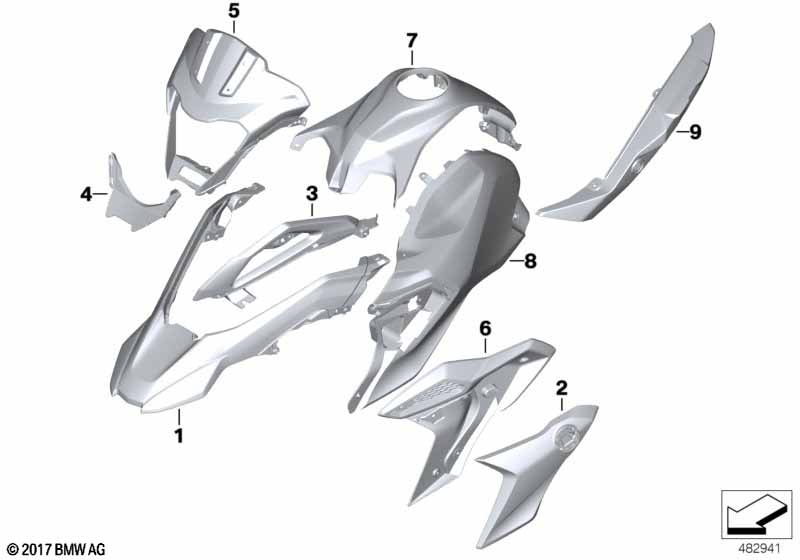 Деталь облицовки YN3T Cosmicblack 3