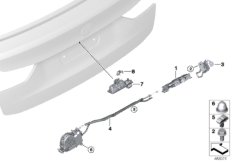 Багажная дверь/система запирания