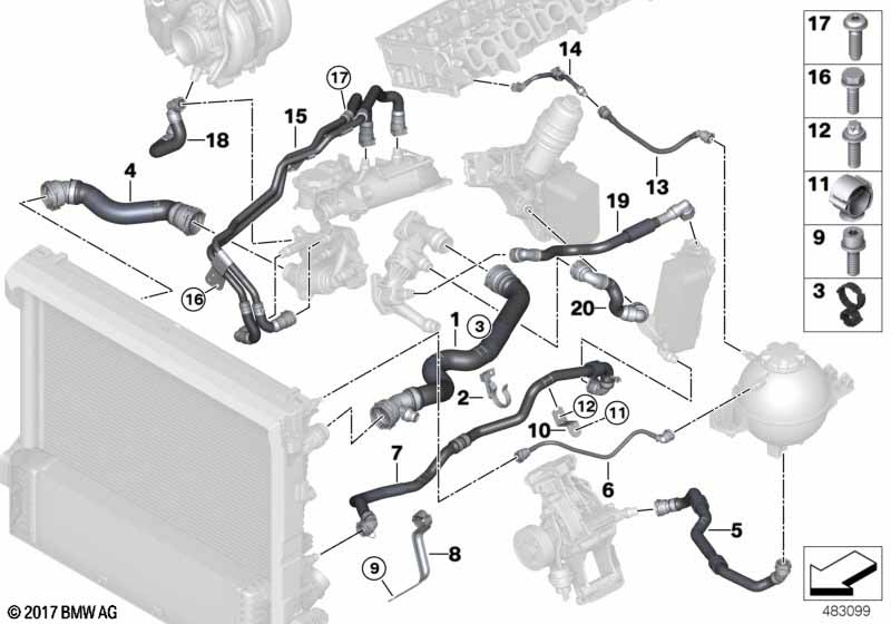 Шланги системы охлаждения