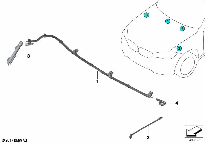 Детали стеклоомывателя