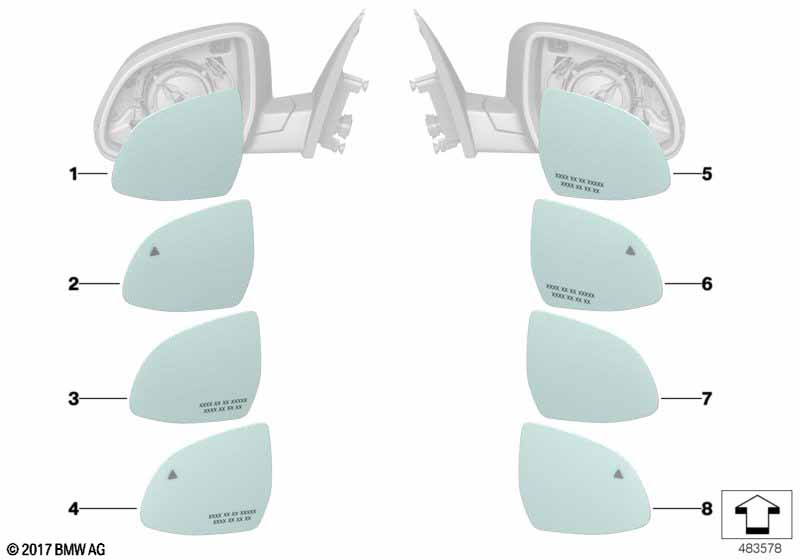 стекло зеркала