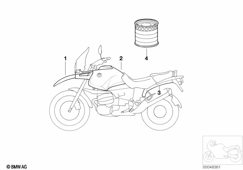 Окрашенные детали 764 titan-silber