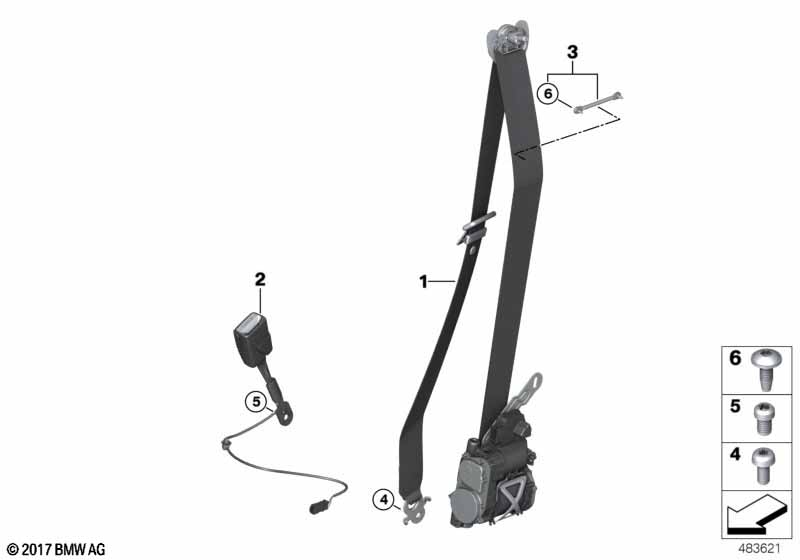 Ремень безопасности Пд