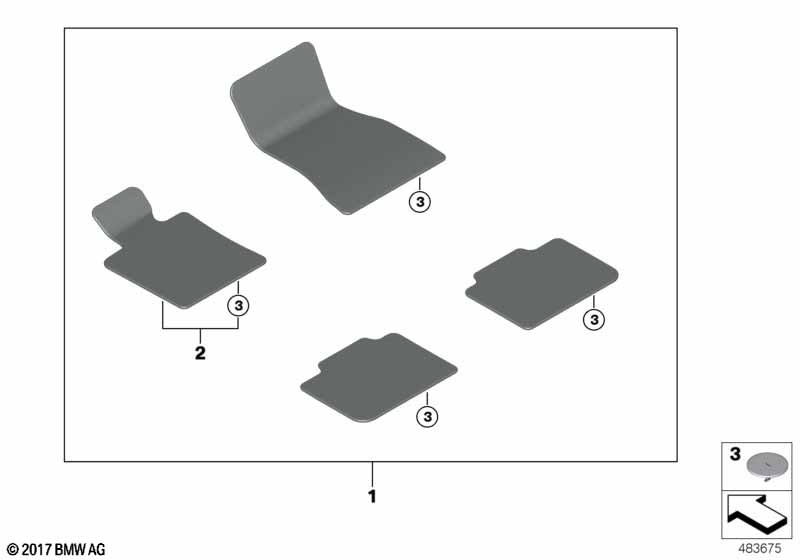 G32 к-кт ковриков