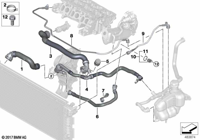 Шланги системы охлаждения