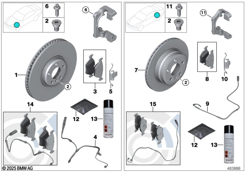 Сервисное обслуживание тормозов