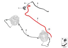 Вакуумное упр.подушкой крепления двиг.