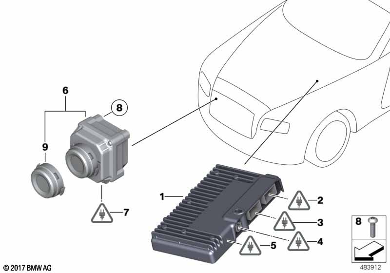 Камера системы ночного видения
