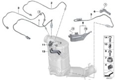 Чувствительные э-ты для сажевого фильтра