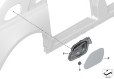 Заслонка заливного отверстия