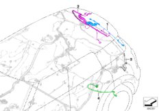 Рем.кабель основн.жгут проводов - сзади
