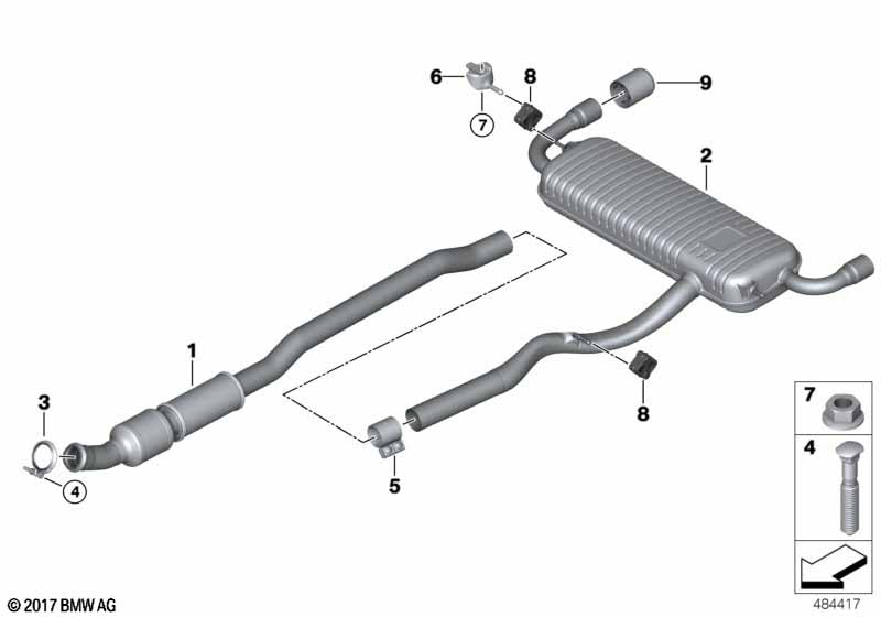 Система выпуска ОГ Зд