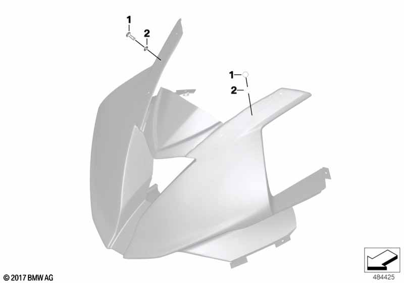 Верхняя часть облицовки