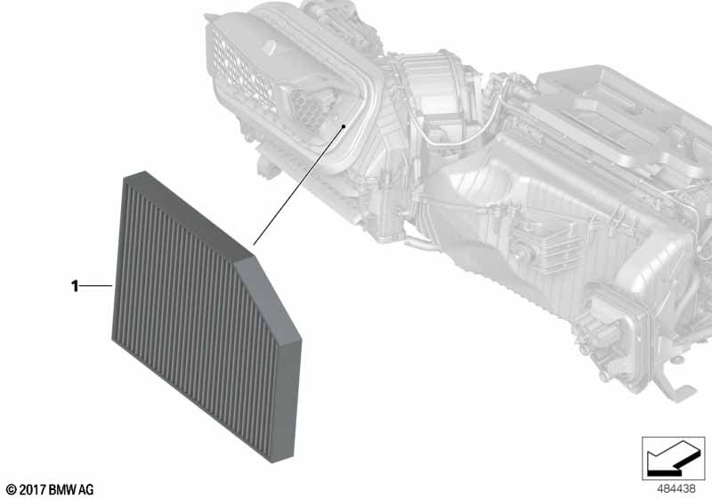 Микрофильтр/фильтр с активирован.углем