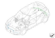 Жгуты кабелей для бампера/передняя часть