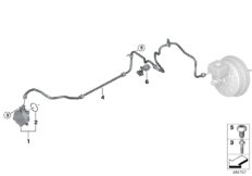 Вакуумный насос с трубопроводом