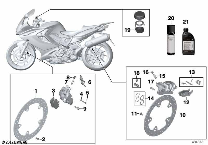 K25-K29/K71 Тормозной диск с заклепками
