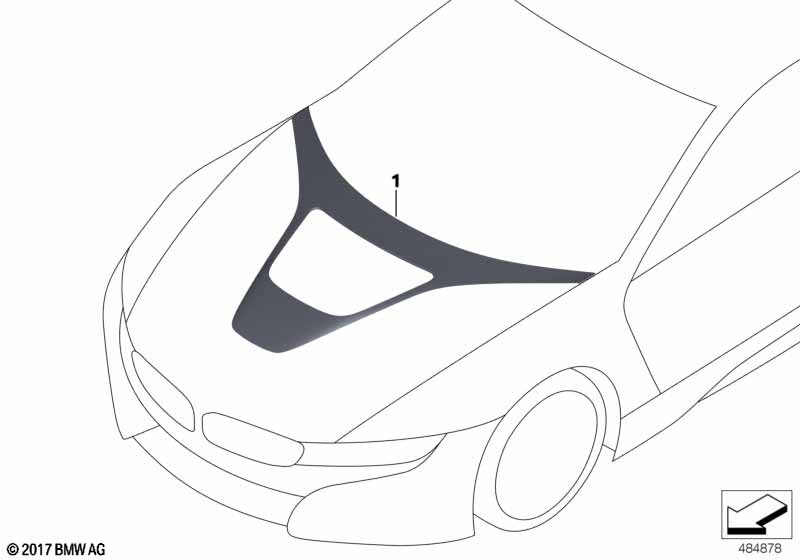 Пленка крышка капота