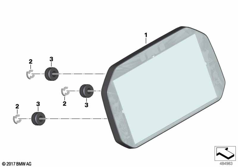 Комбинация приборов / TFT-дисплей