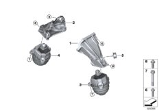 Подвеска двигателя
