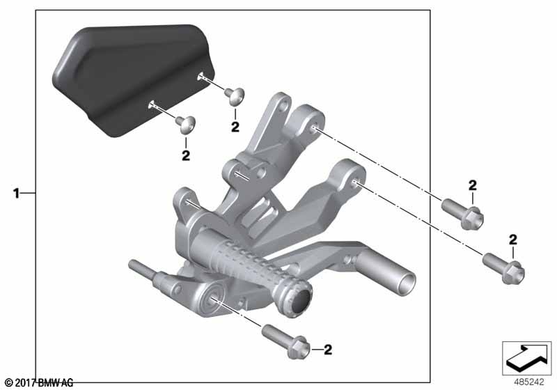 Упор для ноги П