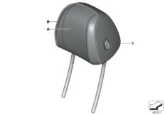 Индивид.подголовник базового сид. Пд