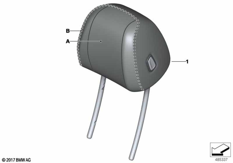 Индивид.подголовник базового сид. Пд