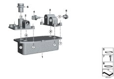 Контур масл.радиатора/масляный контур