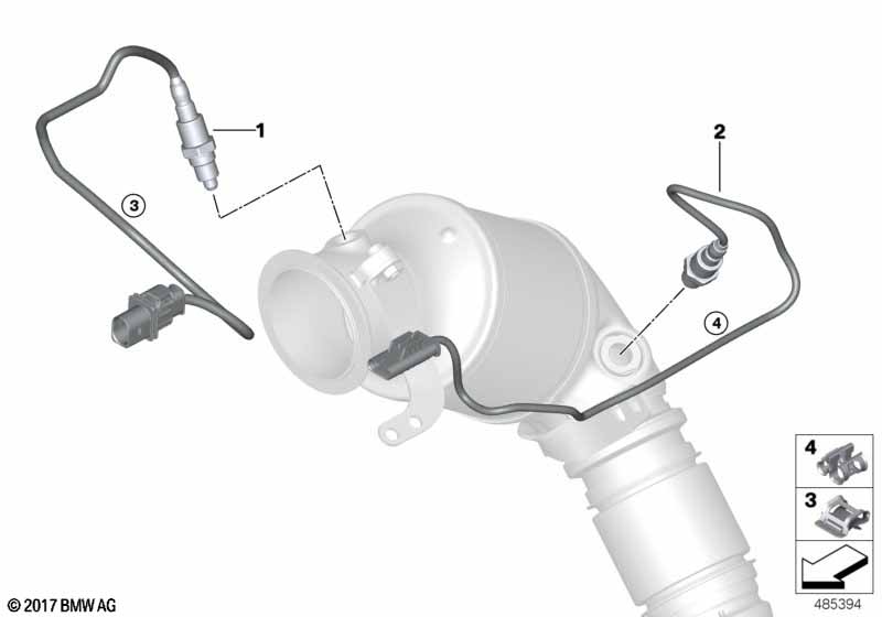 Лямбда-зонд/дополнительные элементы