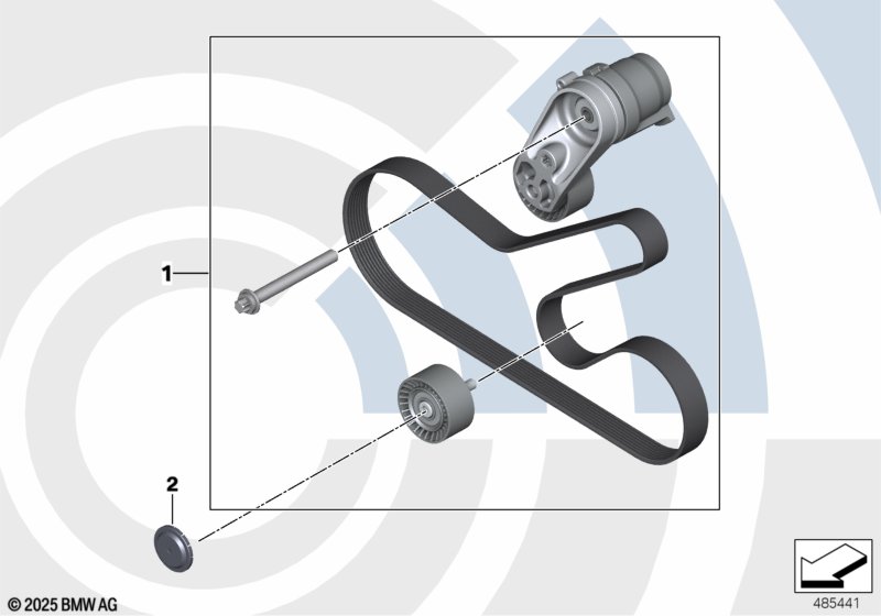 Рем.к-т ременного привода Value Line