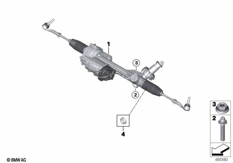 F20/F30 рулевая рейка спорт