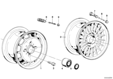 дисковое колесо легкосплавное