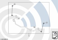 Ремкомплект стойки штанги стабилизатора