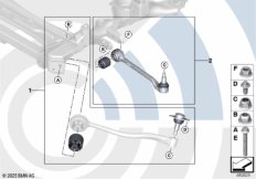 Ремкомплекты рычагов и растяжек