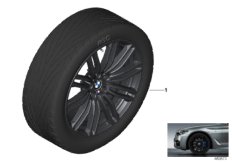 BMW кол.с л/с д.М сдв.спицы 664M - 19"