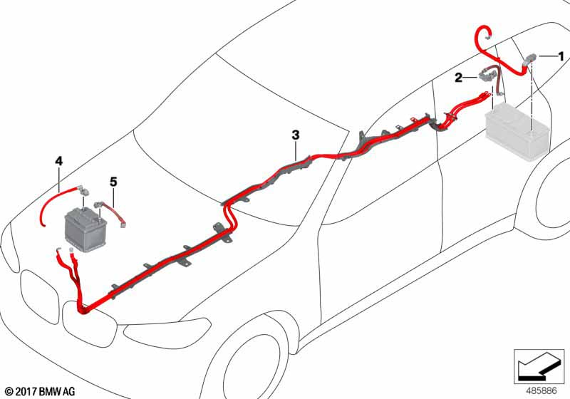 провод батареи