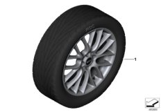 JCW л/с диск Cross Spoke R112 - 17"