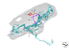 Жгут проводов панели приборов