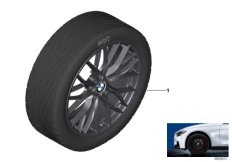 BMW л/с диск M Perf. сдвоенн.сп.405M-18"