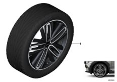 JCW LM диск Radial Spoke 526 - 19"