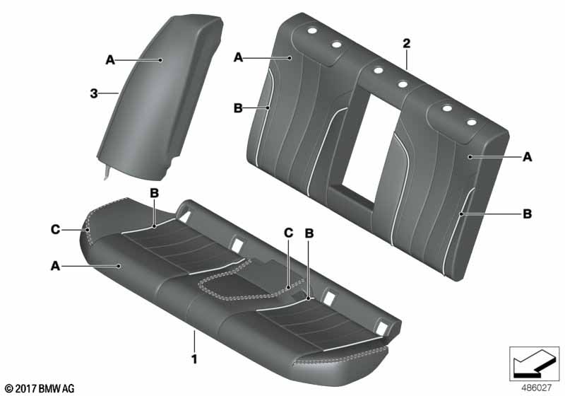 Базовое заднее сиденье Individual