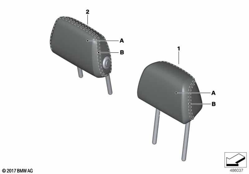 Подголовник Individual Зд кожа