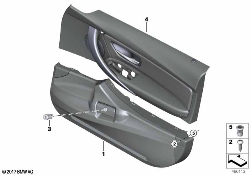 Ящик для оружия и обшивка двери