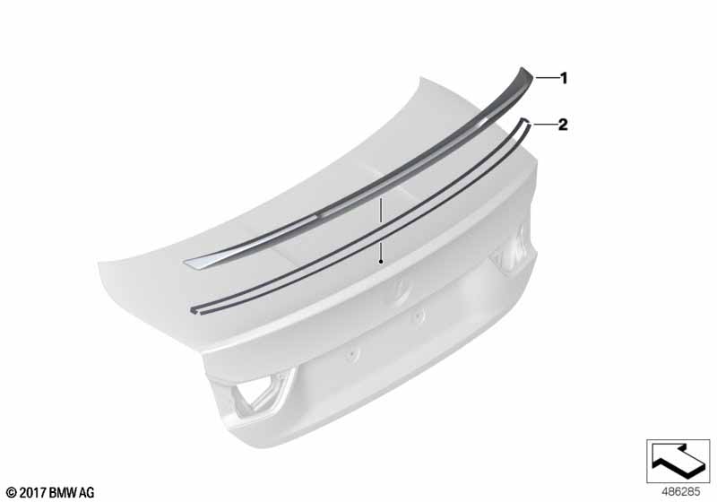 Задний спойлер