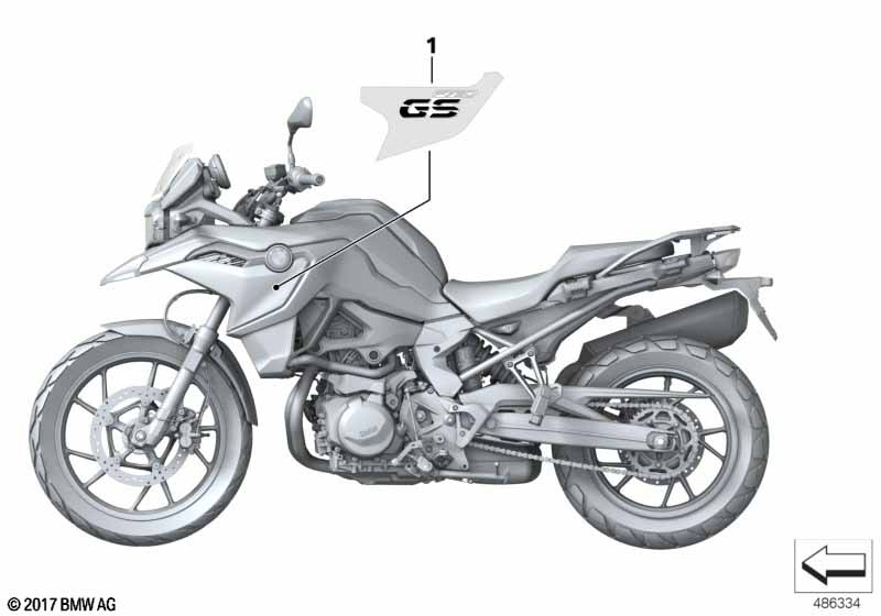 Наклейка WND2 черный шторм