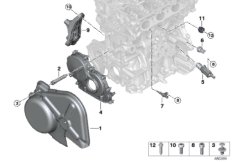 Блок цилиндров/дополнительные элементы
