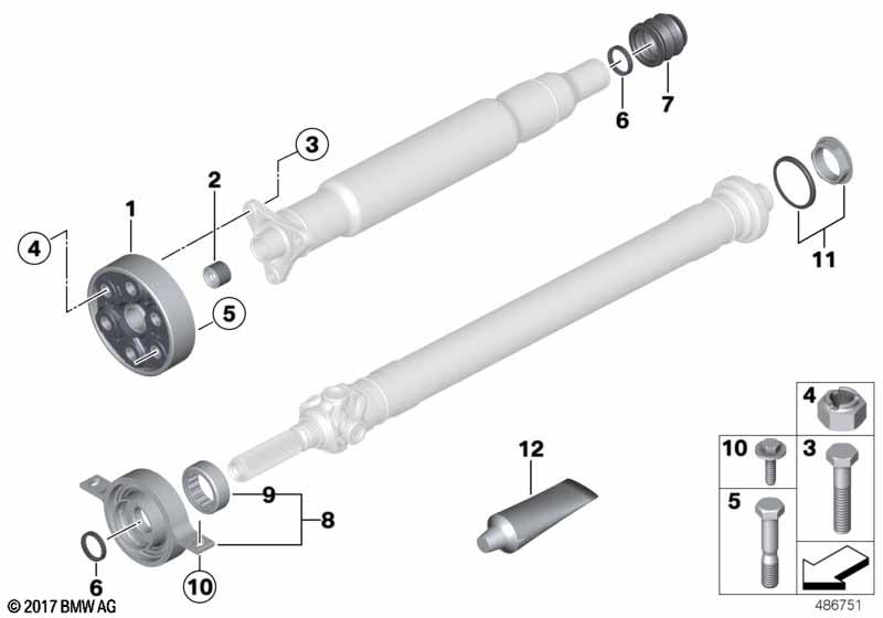 Детали карданного вала